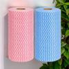 CHALIA 2 ply reusable kitchen tissue paper roll kitchen tissue paper Disposable Cleaning Towel (2 Roll/100Pcs) Multipurpose Non Woven Fabric (2) view 1