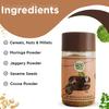 DOCTOR MORINGA Healthy Cookies -100gm |Jaggery Biscuit | Multi Millet Snack| Made with Wheat Flour, Moringa Powder & Nuts| Ideal for Travel & Lunch| Healthy Snack Friendly Diet| Pack 1 view 3