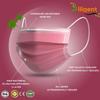 Diligent- We Care For your Life Disposable 3 Layer Protective Face Mask for Daily Safety | Non-Woven Surgical Style Mask with Soft Ear Loops & Adjustable Nose Strip | (Pack of 100, Pink) view 3