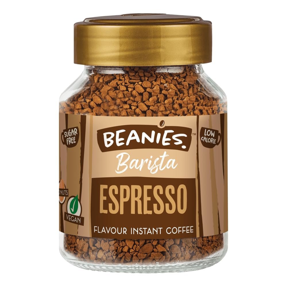 Barista Espresso Flavored Coffee 50g Jar - UK Imported
