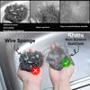 SHITHI ENTERPRISES Kitchen Multipurpose Reusable Wire Dishwashing Rags Stainless Steel Dishcloth Scrubber for Washing Dishes, Kitchen, Stove Cleaning Stainless Steel Wired Scrubber (Pack of 10) view 3