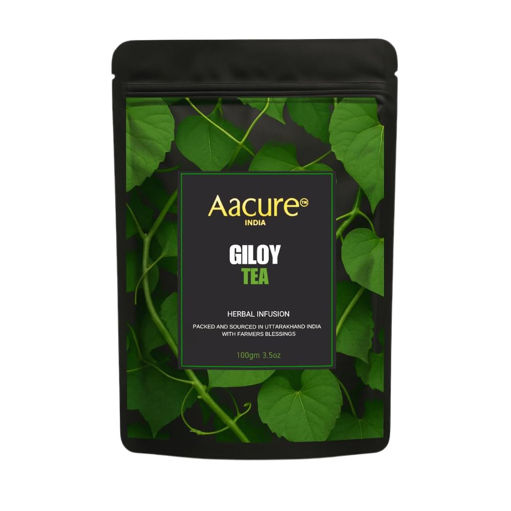 Aacure, Giloy Powder Tea | Tinospora Cordifolia Powder Tea | Giloy Herbal Tea (100 Grams)