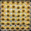 TPWC Pure Gold Leaf/Gold Vark/Gold waraq Sheet Gold Leaf Leaves Foil for Edible Finest Gold Leaves Food Gilding Facial Beauty Spa Size 50 mm x 50 mm, Edible Food Grade Gold Foil for Facial, Beauty, Spa (5-sheets) view 2