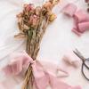 ATORSE 3 Rolls Fringe Chiffon Silk Ribbon 2" X 5 Yards Gifts Wrapping Pink Series|Crafts|Sewing|Embellishments & Finishes|Trims view 3