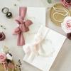ATORSE 3 Rolls Fringe Chiffon Silk Ribbon 2" X 5 Yards Gifts Wrapping Pink Series|Crafts|Sewing|Embellishments & Finishes|Trims view 4