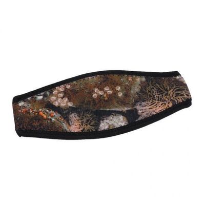 LOOM TREE 2xUnderwater Scuba Diving Snorkel Mask Neoprene Padded Hair Strap Cover Brown | Water Sports | Scuba & Snorkeling | Masks