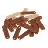 ATORSE 20Pcs Pu Leather Label Sew On Labels with Holes Engraved Tag Accessories|Crafts|Sewing|Embellishments & Finishes|Trims view 3