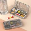 BLISS START Pill Cutter, Pill Splitter, Portable Multi Function Pill Crusher Cutters with Pill Storage Box, for Cutting Small or Large Vitamins Medicine - Daily Medication Travel Essentials (1Pcs). view 4
