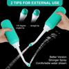Evorza Bottle for Postpartum Essentials 17 oz, Feminine Care, Travel Bidet Portable Bidet with 2 Food Grade Silicone Nozzles, Travel Bag, Cleaning Brush, 450 ml Large Capacity view 2