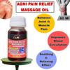 Agni Pain Relief ayurvedic Massage Oil for Joint, Shoulder, Knee, Body and Muscular Pain - made with 70 herbs (60 ml) view 2