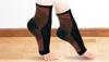 black sparrow Foot Angel Anti-Fatigue Compression Foot Sleeve for Plantar Fasciitis Relief Copper Ankle Brace for Women Men Plantar Fasciitis Relief Sprained Ankle Ankle Support Reduce view 2