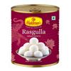 Haldiram's Nagpur Rasgulla Tin (1 kg) | Soft & Spongy Bengali Sweets in Sugar Syrup | Ready-to-Eat Indian Sweet | Premium Mithai Gift Pack view 1