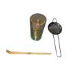 SECRET DESIRE Creations Matcha Tea Set Handmade Matcha Tea Ceremony Kit for Tabletop Tea Room Office 3pcs|Home Decor|Figurines view 1