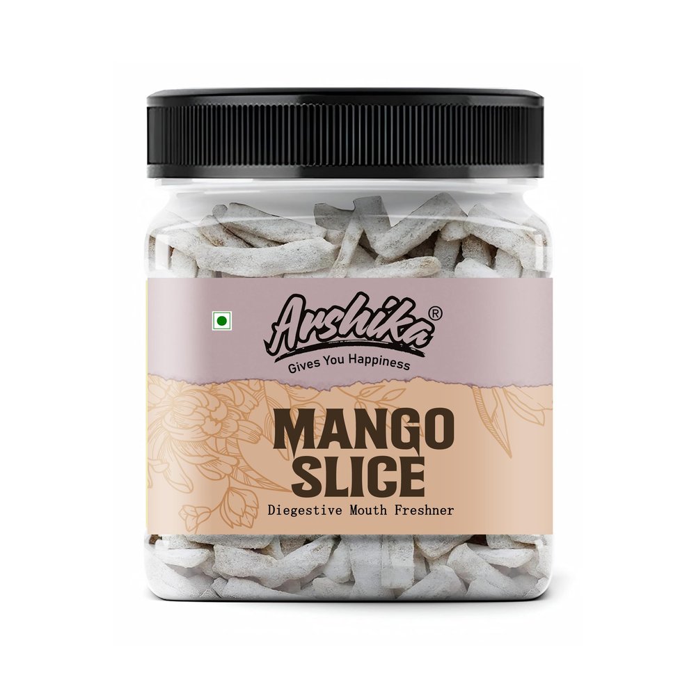 Arshika 100% Orginic Mango Slice Mukhwas | Traditional Indian After Meal Digestive | Delicious Sweet and Tangy Aam Papad Mukhwaas | Mango Flavored Mouth Freshener | Perfect for Gifting (900g)