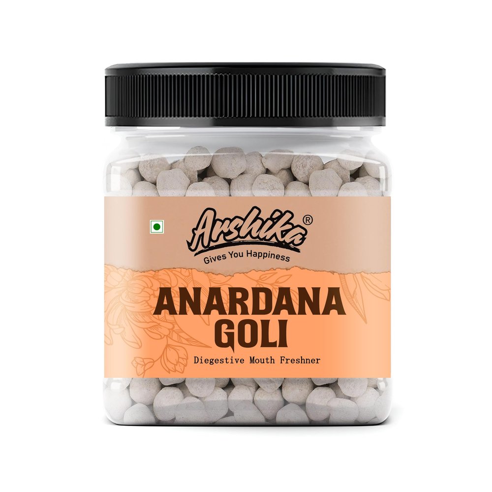 Arshika 100% Orginic Anardana Pachak Goli, Mouth freshener, Digestive Candy, Tasty Healthy Hajma Churan Goli, After Meal Mukhwas (300g)