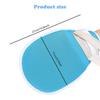 Chuppinz Restraint Gloves Hand, Hand Gloves for Patient Care Washable Breathable Mitts Double Mesh With Board and Zipper Design Prevent Finger Harm(Blue) view 2
