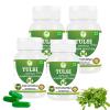 Morsan Healthcare TULSI Capsules 60 Veg Capsules | Pure Holy Basil Extract (Ocimum sanctum) | Natural Ayurvedic Herbal Supplement | Plant-Based Formula | Pack of 4 view 1