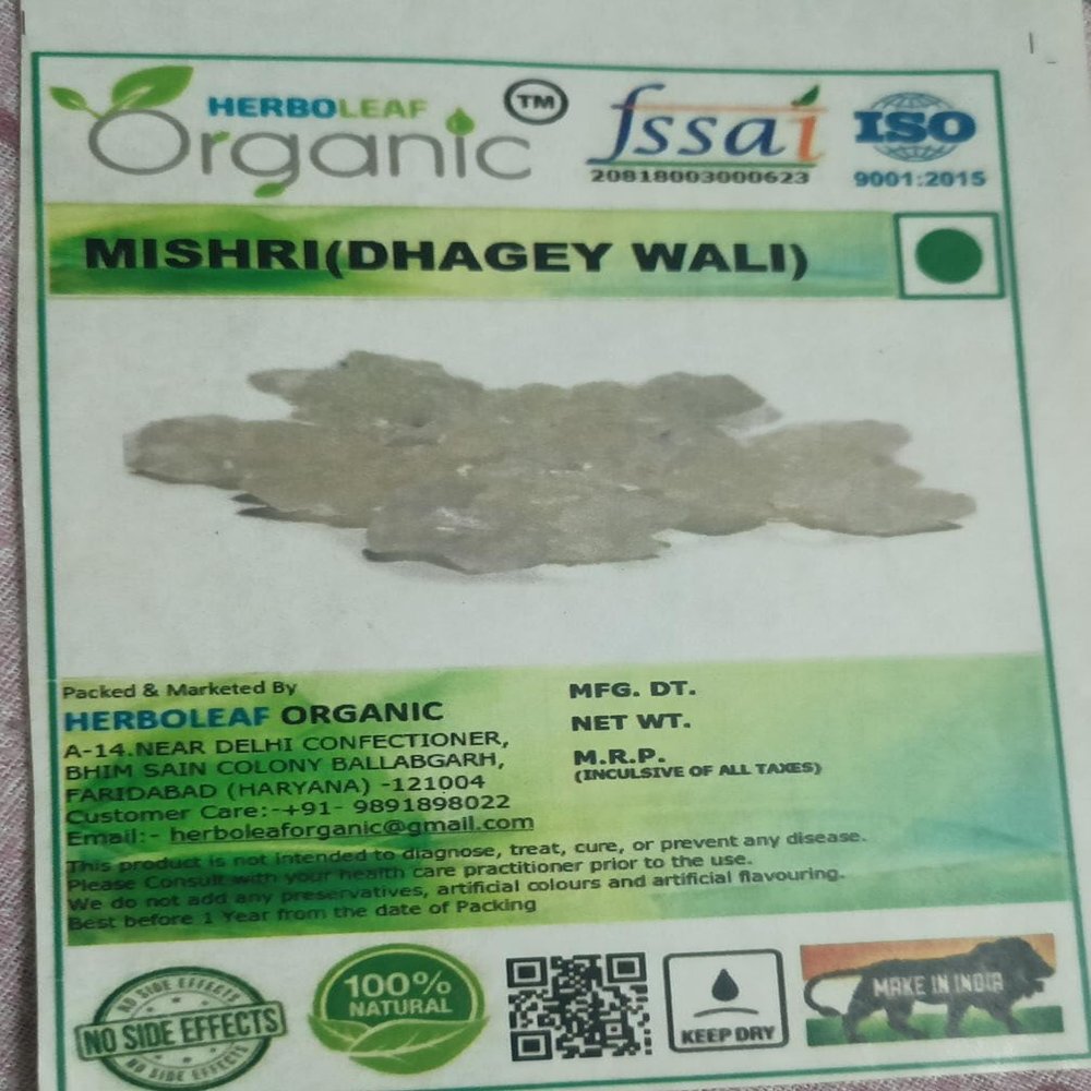 Mishri Dhagey Wali  Natural Threaded Rock Sugar for Sweetening & Ayurveda_100gm