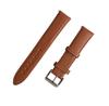 Colorcase Smart Watch Belt 20mm Compatible with Mevofit Air X1 Smart Watch - Leather Strap Band - Tan Brown view 1