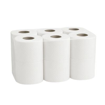 CAPSSEA Absorbent & Durable Kitchen Paper Tissue With 60 Pulls Per Roll For Daily Use (Pack Of 6, 12 Rolls)