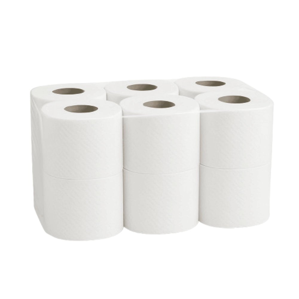 CAPSSEA Absorbent & Durable Kitchen Paper Tissue With 60 Pulls Per Roll For Daily Use (Pack Of 6, 12 Rolls)