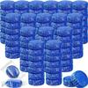 ALI SHIPPING Automatic Toilet Bowl Cleaner Tablets Powerful Toilet Tank Cleaning Balls with Deep Clean Blue Bubbles and Mild Lemon Scent Long-Lasting Bathroom Freshness Pack of 10 view 1