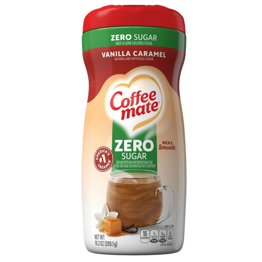 Coffee Mates Coffee Creamer Powder, Sugar-Free Vanilla Caramel, 289.1g (Imported)