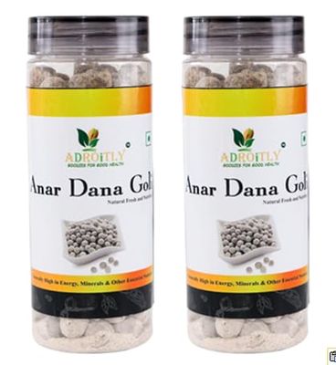 Adroitly Anardana Churan Goli | Natural Digestive Candy & Mouth Freshener | Dry Mukhwas | Sweet & Tangy Ayurvedic Goli | No Preservatives