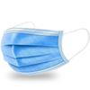 Disposable 3-Ply Face Mask, Elastic Ear Loops, Light Blue, Non-Woven view 1