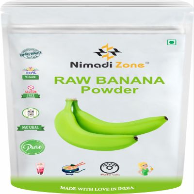 Nimadi Zone Raw Banana Powder | All Natural - 100 GM by Nimadi Zone