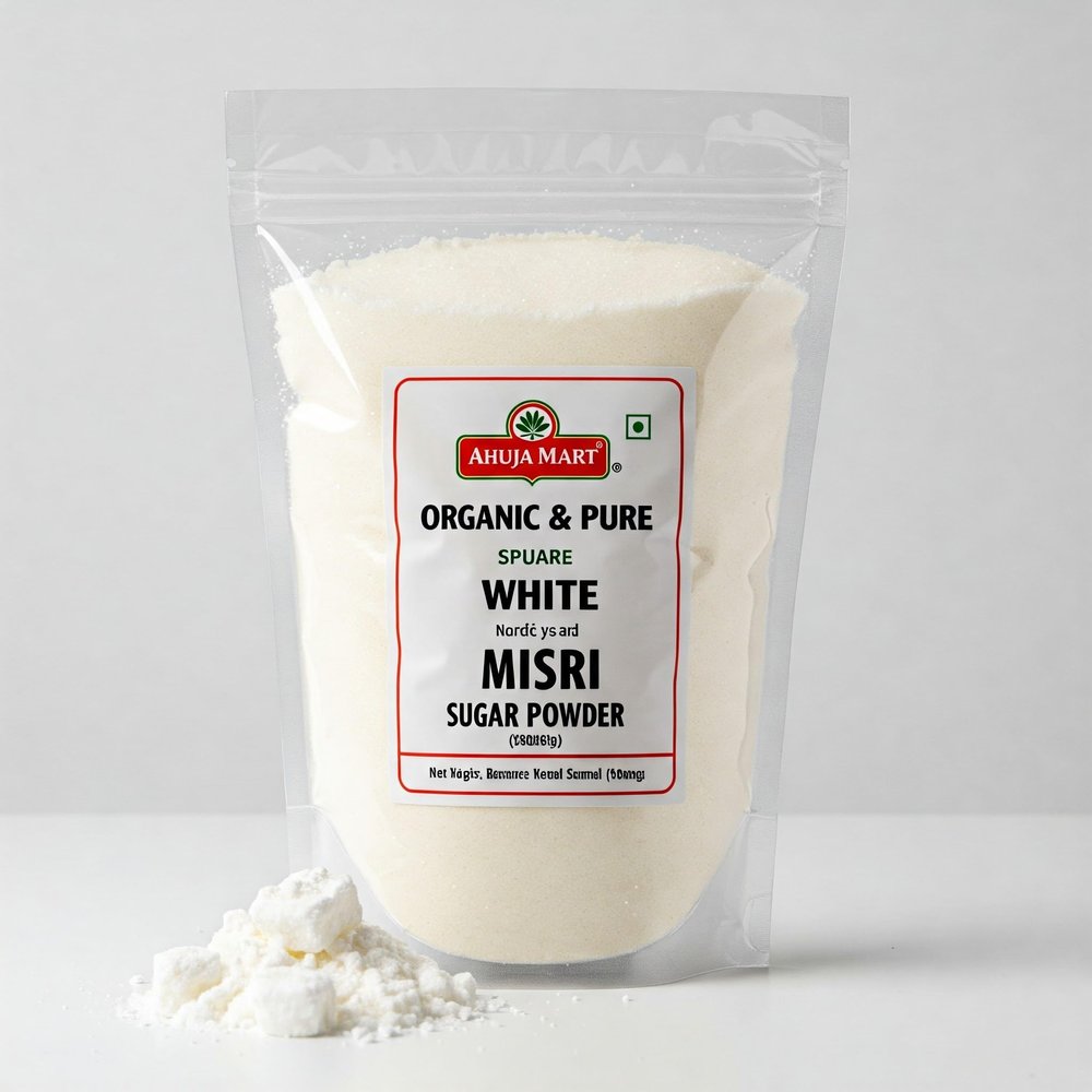 Ahuja Mishri Powder| Misri Rock Sugar Candy Powder (Organic Pure Natural) 1KG