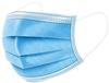 Disposable Face Masks, 3-Ply Protection, Elastic Ear Loops, Light Blue, Pack of 10 view 3