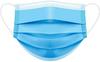 Disposable Face Masks, 3-Ply Protection, Elastic Ear Loops, Light Blue, Pack of 10 view 4