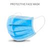 Disposable Face Masks, 3-Ply Protection, Blue, Pack of 2 view 2