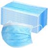 Disposable Face Masks, 3-Ply Protection, Blue, Pack of 2 view 4