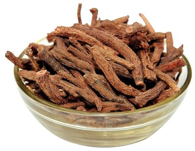 A D Food & Herbs Manjistha/Majith/Rubia Cordifolia/Indian Madder Dried Pure & Natural (20 Gms)