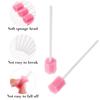 MJ Talk Tools 50pcs Disposable Oral Care Swabs, Oral Swabs For Speech Therapy, Toothette Oral Swabs, Mouth Oral Swabs (Pink) view 3
