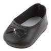 Fashion My Day Black Pair Flat Shoes with Bow for 18 inch Doll | Modern | Clothes & Accessories | Dolls view 1