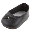 Fashion My Day Black Pair Flat Shoes with Bow for 18 inch Doll | Modern | Clothes & Accessories | Dolls view 4