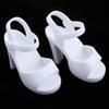 Fashion My Day 3x1/4 BJD Doll 3cm High Heel Shoes Sandals for 45cm Girl Dolls Accessory White | Modern | Clothes & Accessories | Dolls view 1