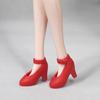 Fashion My Day 2xpoly Girl Doll Shoes for Blythe Licca/Momoko/Azone Dress up Outfits Accs Red | Modern | Clothes & Accessories | Dolls view 3