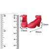 Fashion My Day 2xpoly Girl Doll Shoes for Blythe Licca/Momoko/Azone Dress up Outfits Accs Red | Modern | Clothes & Accessories | Dolls view 4