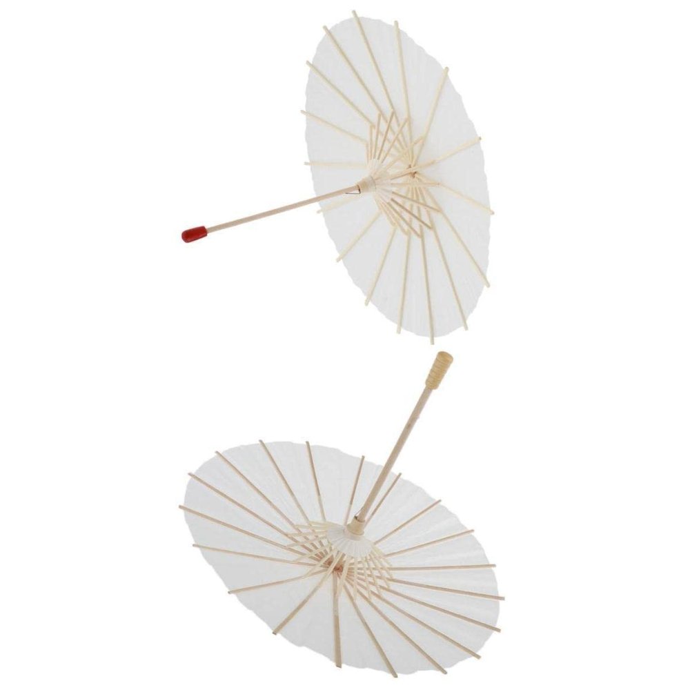 Fashion My Day 2X Lovely Oil Paper Umbrella for 1/3 BJD Doll Accessories DIY Craft Supplies | Modern | Clothes & Accessories | Dolls