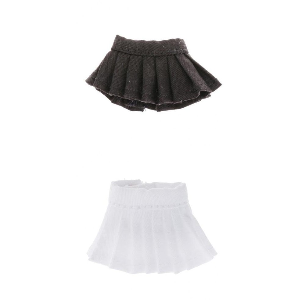 Fashion My Day 2Pcs Fashion Plain Pleated Skirt for OB11 1/12 Scale BJD Doll | Modern | Clothes & Accessories | Dolls