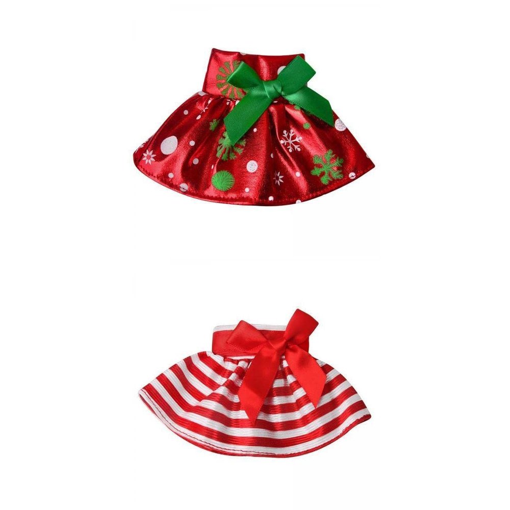Fashion My Day 2pcs Fashion 1/12 Christmas Doll Skirt Girl Gifts for New Year Accessory | Modern | Clothes & Accessories | Dolls