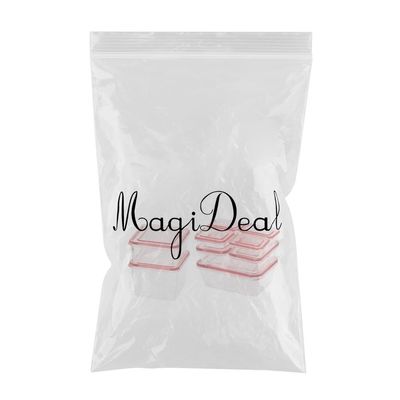 Fashion My Day 2x9pcs 1:12 Scale Doll House Box Tiny Dinning Room DIY Decor Props Accessories Pink | Modern | Clothes & Accessories | Dolls