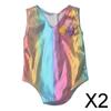 Fashion My Day 2xRainbow Swimwear Suit Summer Holiday Bikini for 18 inch American Dolls | Modern | Clothes & Accessories | Dolls view 2