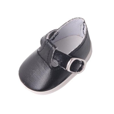Fashion My Day 2xPU Leather Shoes with Buckles for Mell Chan 14.5" American Doll Black | Modern | Clothes & Accessories | Dolls