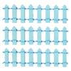 Fashion My Day 3Piece Dollhouse Garden Fence Dollhouse Decor Kit Decoration for Outdoor Blue | Modern | Clothes & Accessories | Dolls view 1