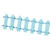 Fashion My Day 3Piece Dollhouse Garden Fence Dollhouse Decor Kit Decoration for Outdoor Blue | Modern | Clothes & Accessories | Dolls view 2